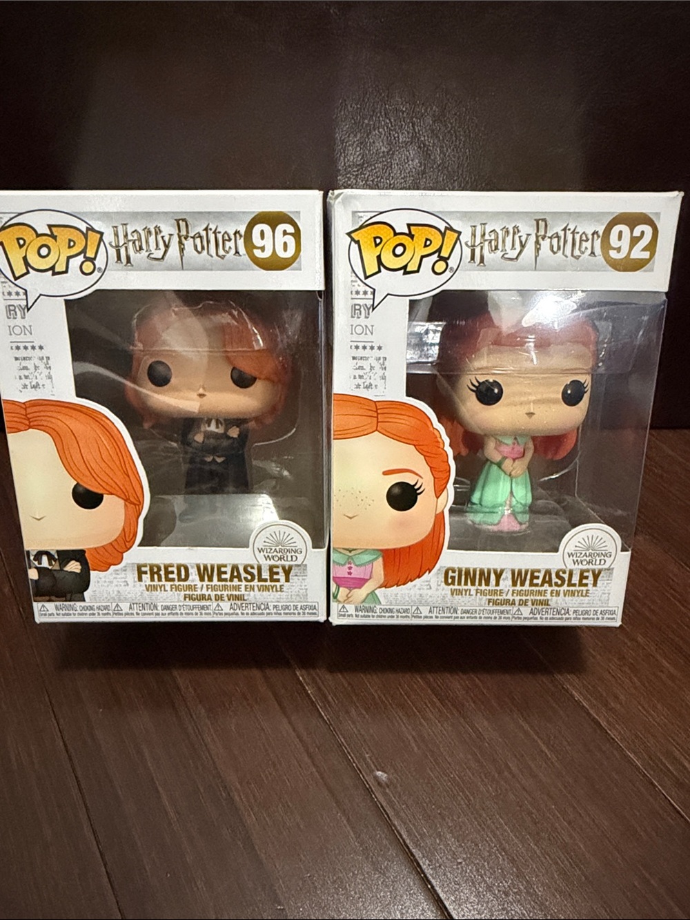 Fred and Ginny weasley yule ball harry potter funko pop